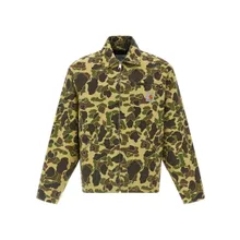 Carhartt Wip - %27Duck Detroit%27 Jacket - Größe L - grün Carhartt Wip - %27Duck Detroit%27 Jacket - Größe L - grün