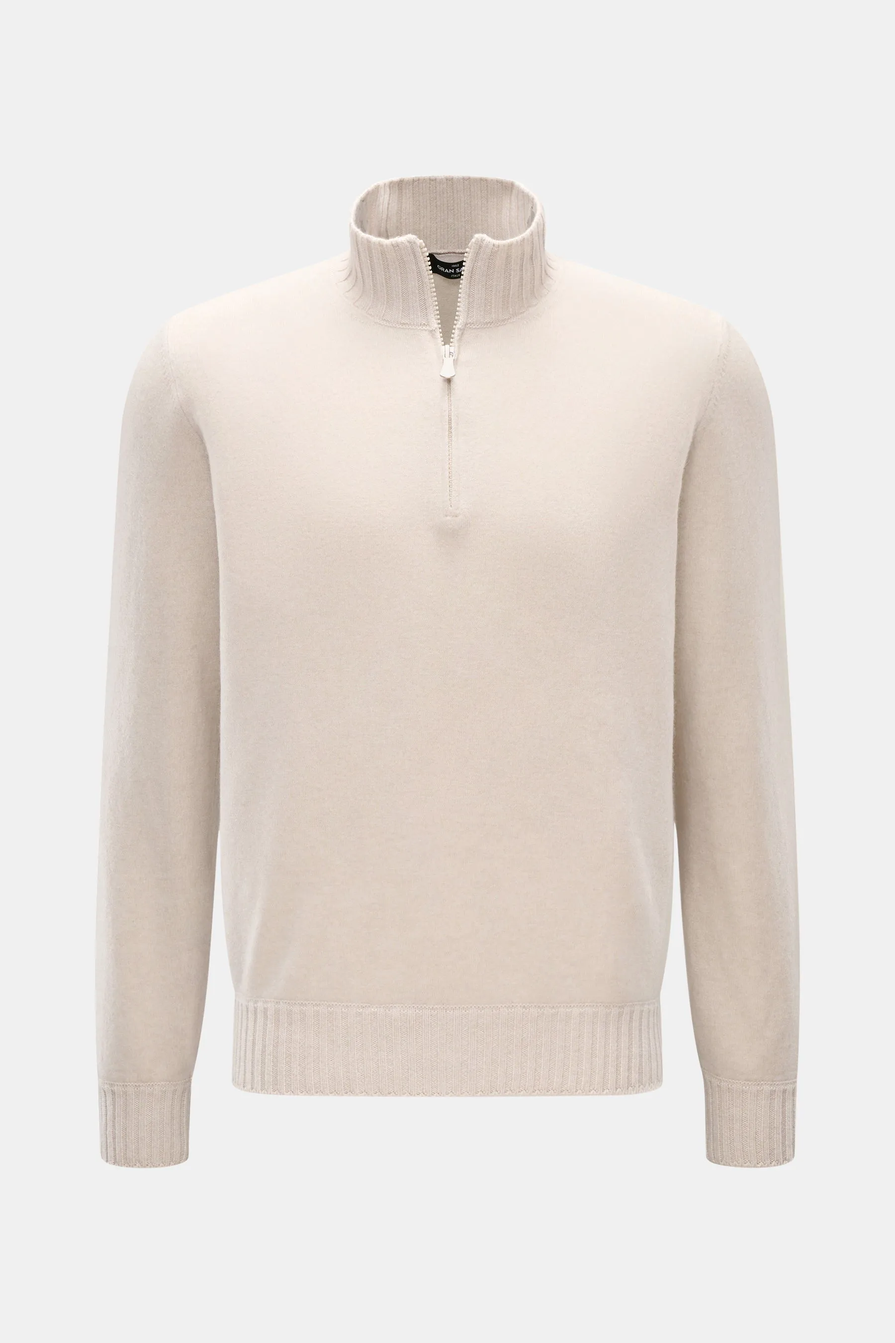 Gran Sasso - Herren - Cashmere Troyer sand – Bild 3