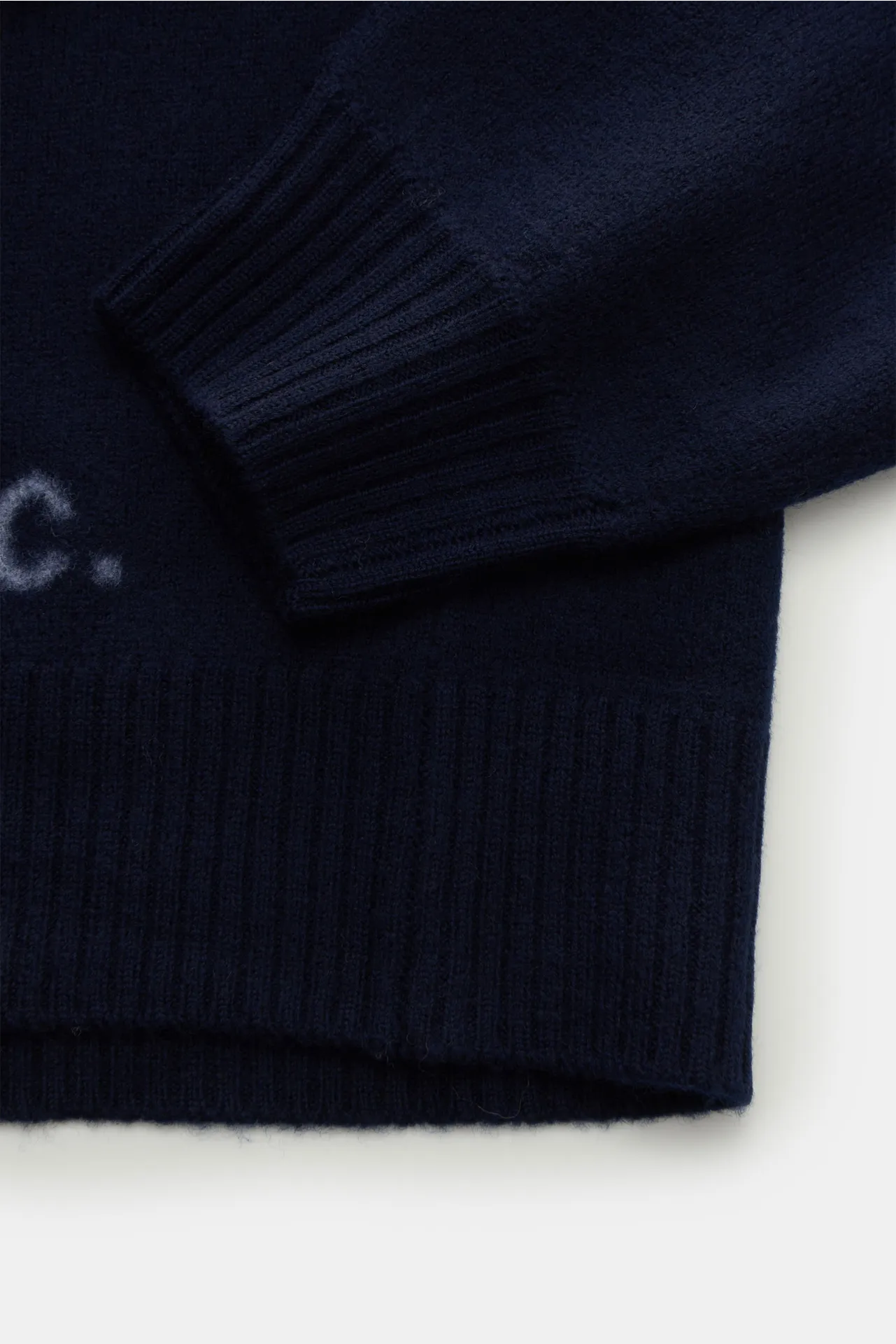 A.P.C. - Herren - Rollkragenpullover 'Walter' navy – Bild 3