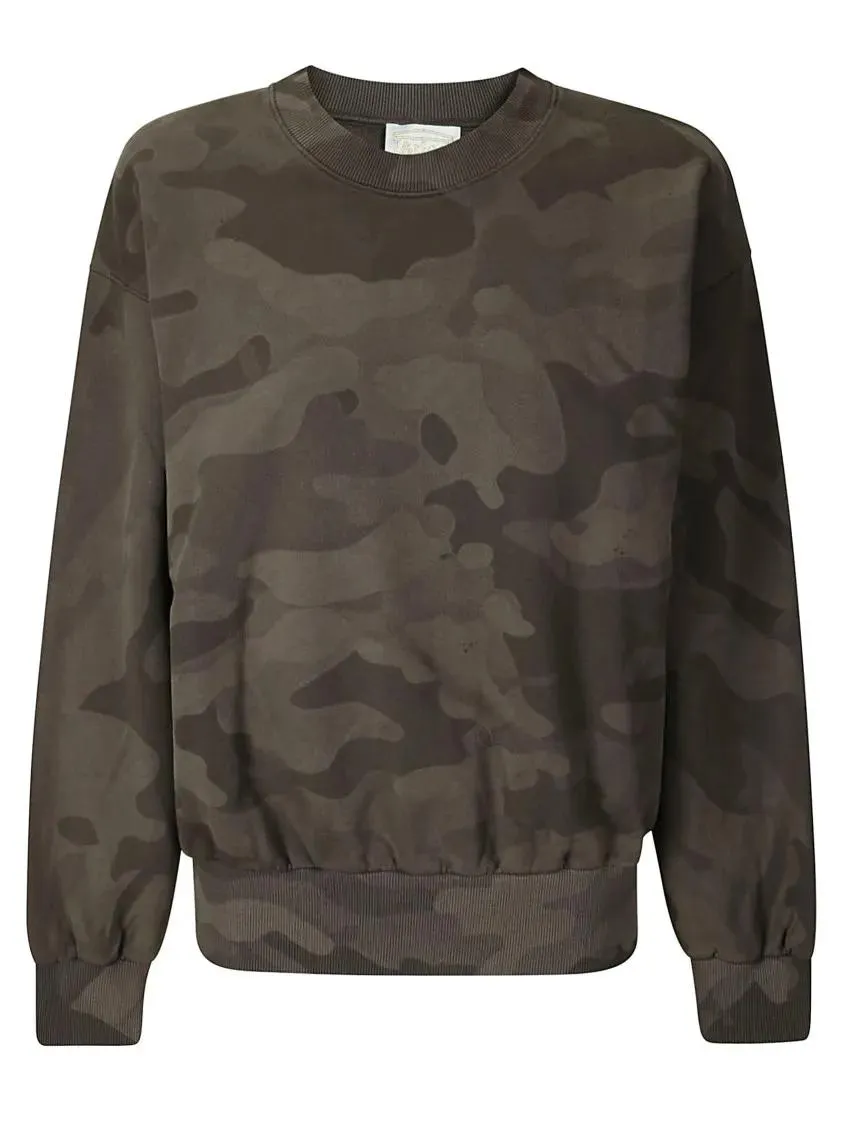 Aries - Cotton Crew Neck Sweatshirt - Größe XS - grün Aries - Cotton Crew Neck Sweatshirt - Größe XS - grün