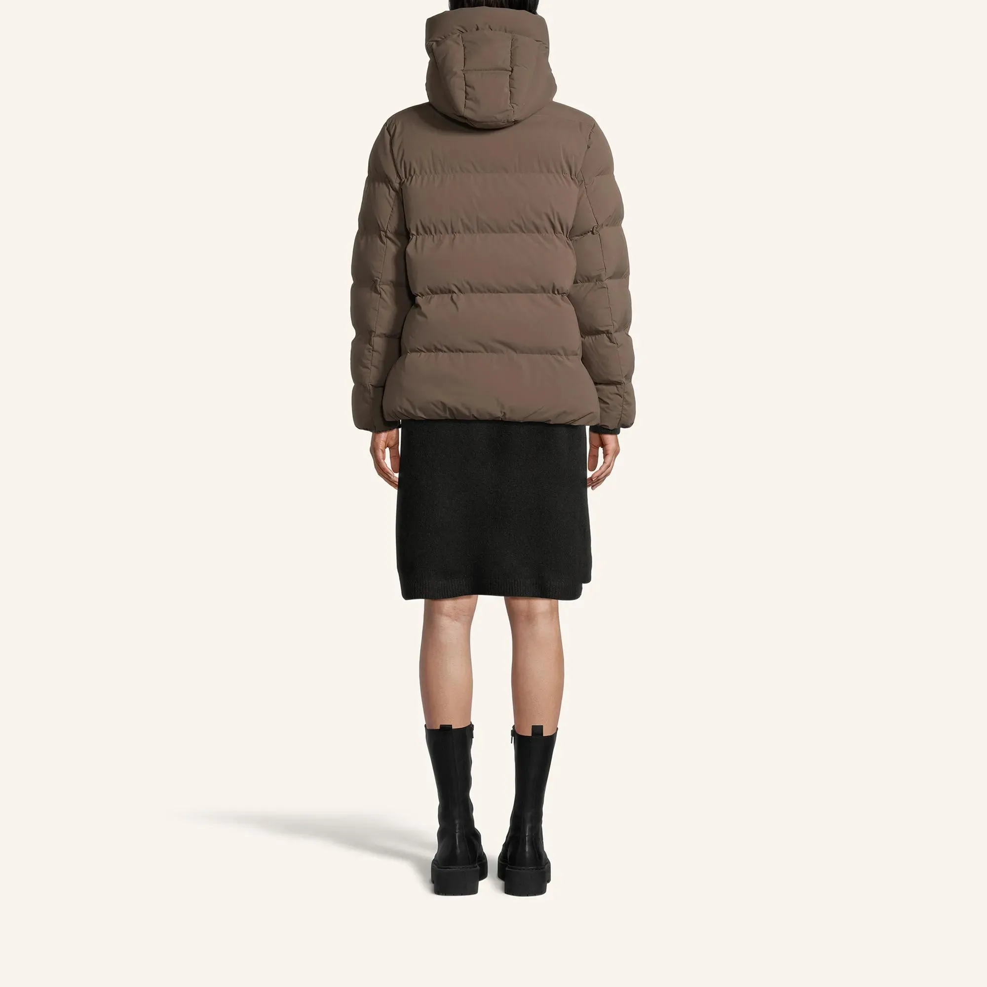 No1 Como - Steppjacke LINDA - Größe L - taupe – Bild 3