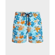 Vilebrequin - Jungle Turtles Badeshorts Für Herren - Bademode - Moorea - Blau - Größe M Vilebrequin - Jungle Turtles Badeshorts Für Herren - Bademode - Moorea - Blau - Größe M