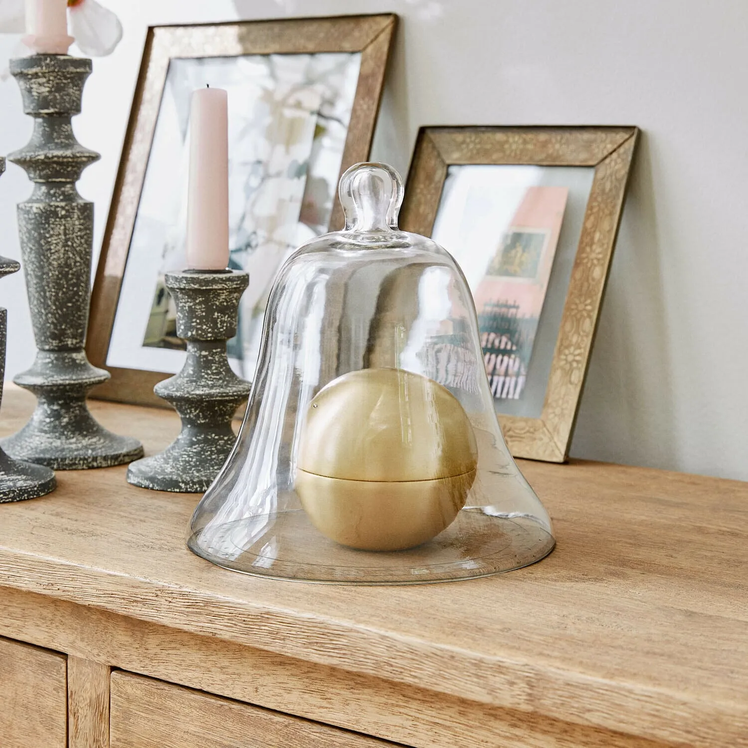 Glasglocke mit Platte Maison d'Éclat – Bild 2