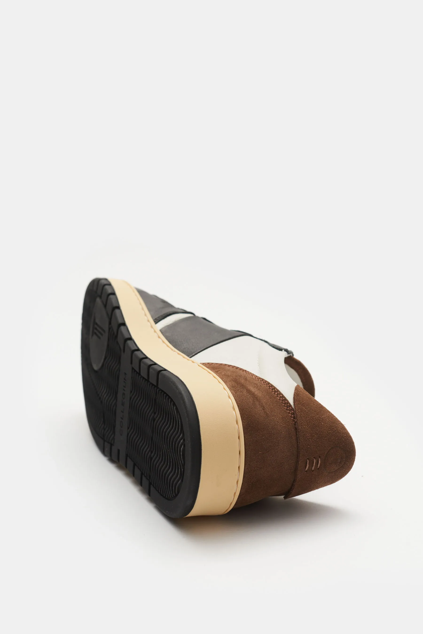 Collegium - Herren - Sneaker 'Destroyer Low' creme/schwarz/braun – Bild 4