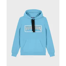 Vilebrequin - Solid Kapuzenpullover Aus Baumwolle Für Herren - Sweatshirt - Martin - Blau - Größe XXL Vilebrequin - Solid Kapuzenpullover Aus Baumwolle Für Herren - Sweatshirt - Martin - Blau - Größe XXL