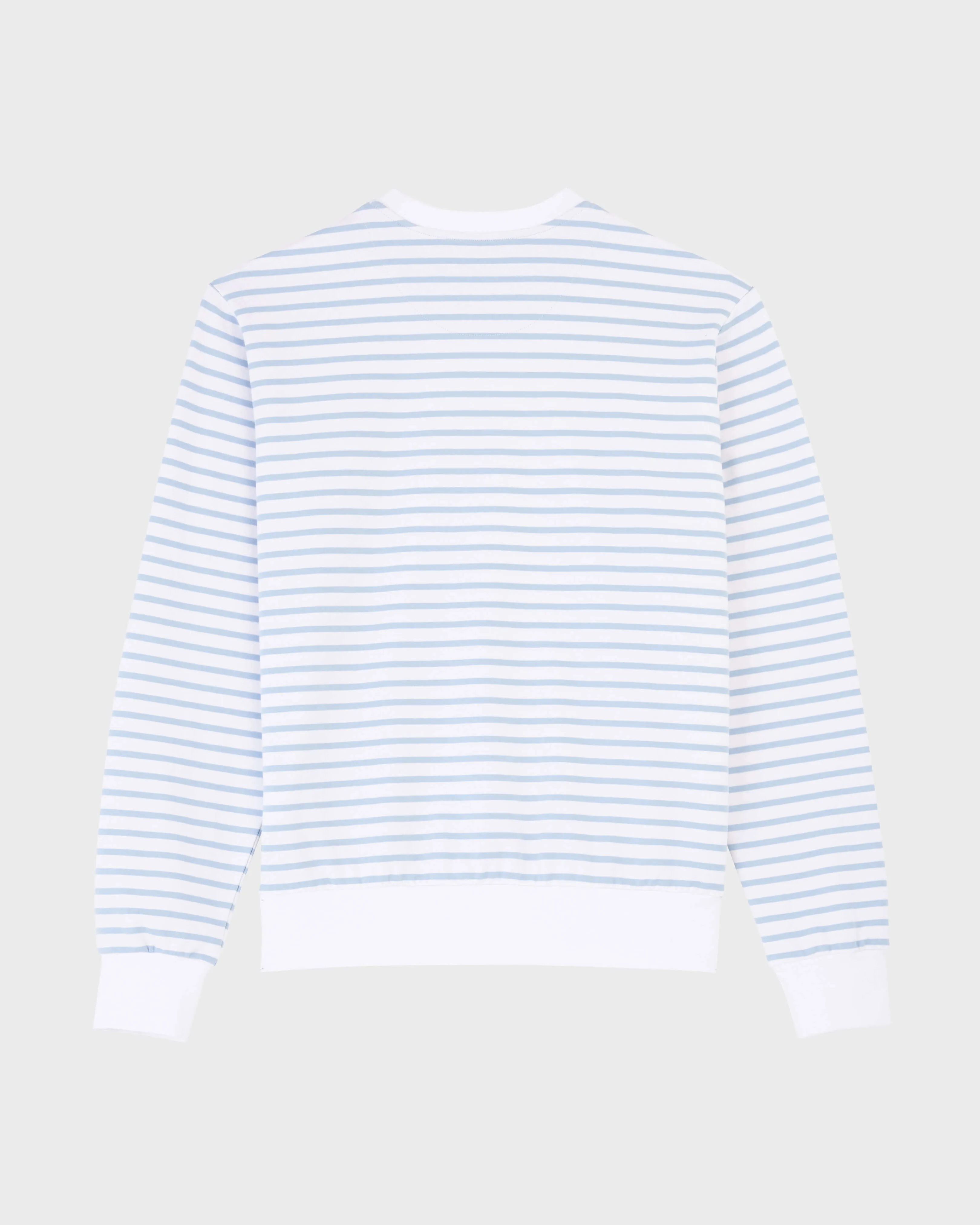 Vilebrequin - Gestreiftes Baumwoll-sweatshirt Mit Rundhalsausschnitt Für Herren - Sweatshirt - Jorasses - Blau - Größe M – Bild 2