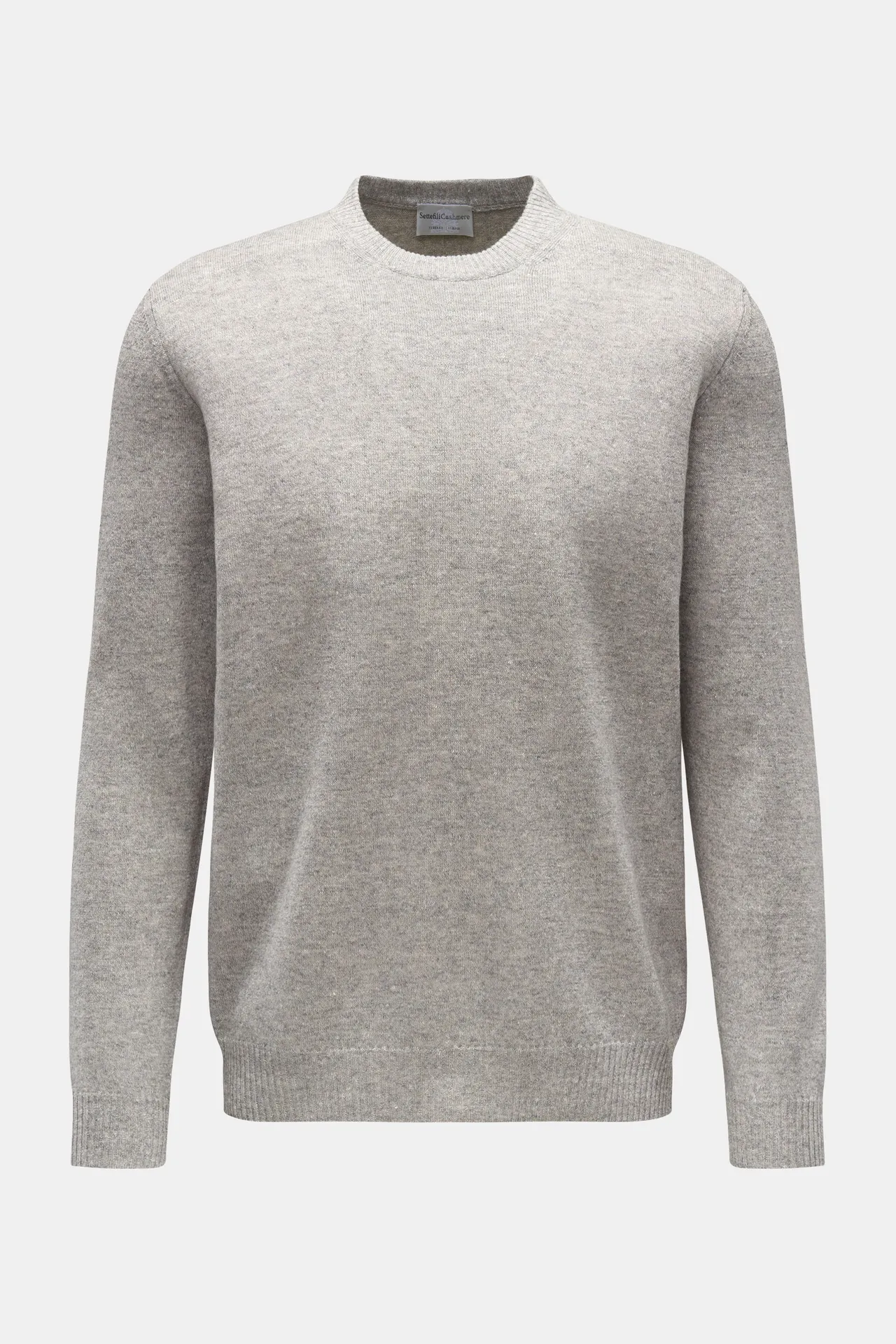 Settefili Cashmere - Herren - Rundhalspullover grau Settefili Cashmere - Herren - Rundhalspullover grau