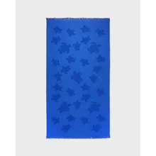 Vilebrequin - Strandtuch Aus Bio-baumwolle Schildkröten-jacquard - Strandtuch - Santah - Blau - Größe OSFA Vilebrequin - Strandtuch Aus Bio-baumwolle Schildkröten-jacquard - Strandtuch - Santah - Blau - Größe OSFA