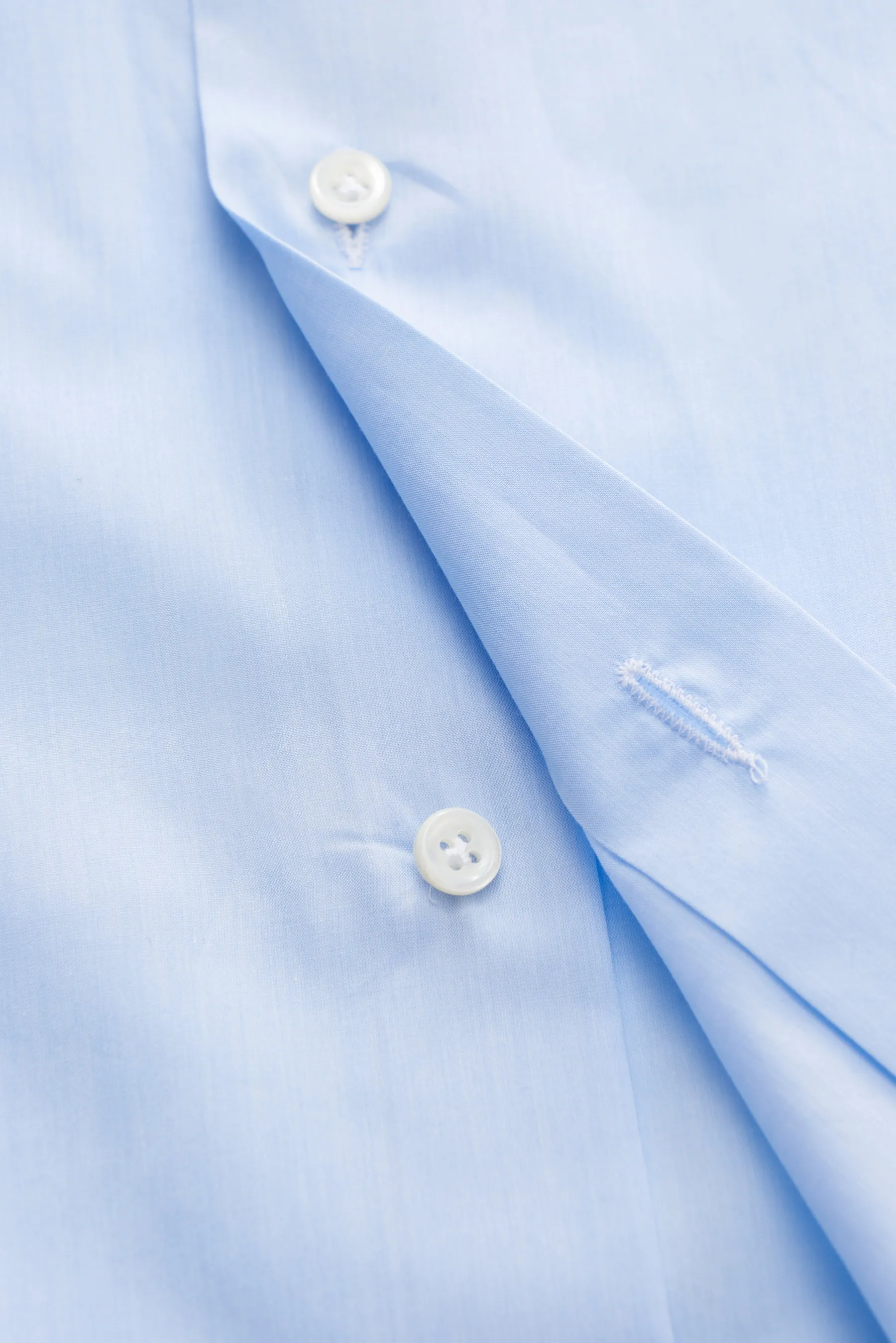 Gherardi - Herren - Business Hemd Haifisch-Kragen hellblau – Bild 5