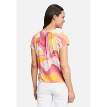 Printshirt mit Gummizug Printshirt mit Gummizug