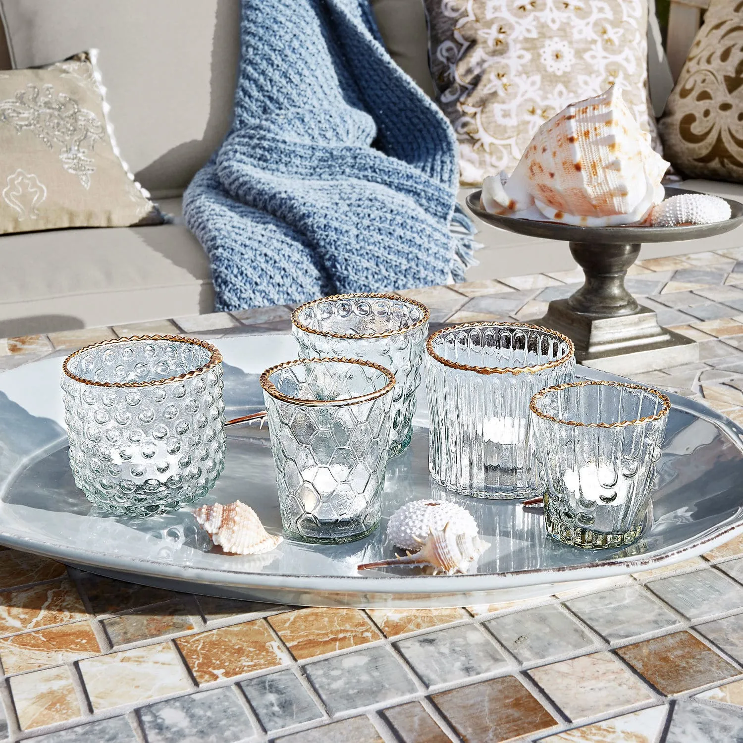 Windlicht 5er Set Jarnac – Bild 4