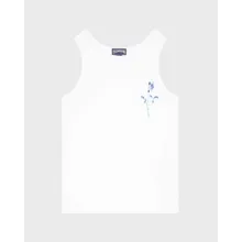 Vilebrequin - Roses Tanktop Aus Bio-baumwolle Für Mädchen - Trägershirt - Gesa - Weiss - Größe 12 Vilebrequin - Roses Tanktop Aus Bio-baumwolle Für Mädchen - Trägershirt - Gesa - Weiss - Größe 12