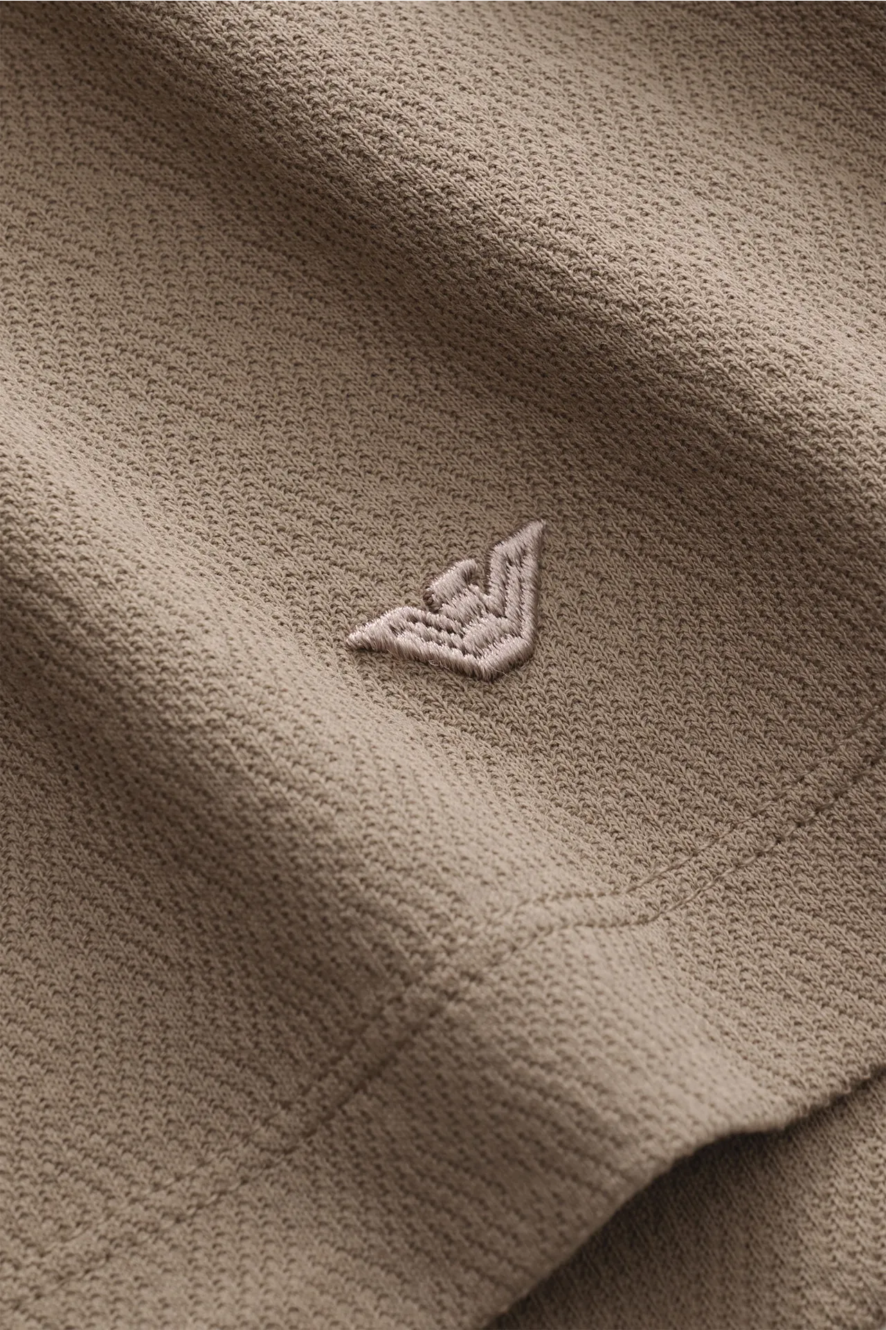 Emporio Armani - Herren - Poloshirt taupe – Bild 5