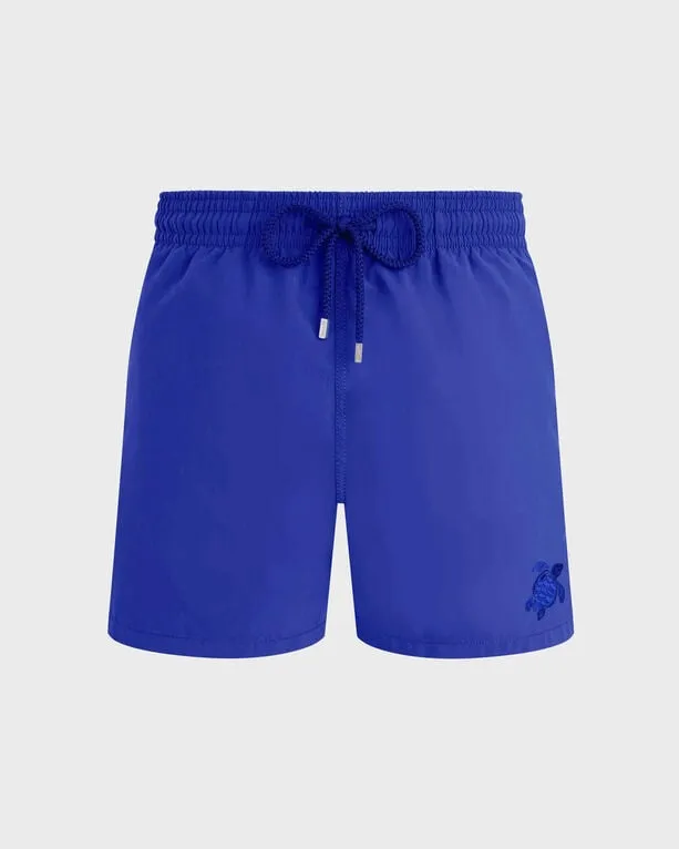 Vilebrequin - Mit Wasser Reagierende Ronde Des Tortues Maxi Badeshorts Für Herren - Bademode - Moorea - Blau - Größe XL Vilebrequin - Mit Wasser Reagierende Ronde Des Tortues Maxi Badeshorts Für Herren - Bademode - Moorea - Blau - Größe XL