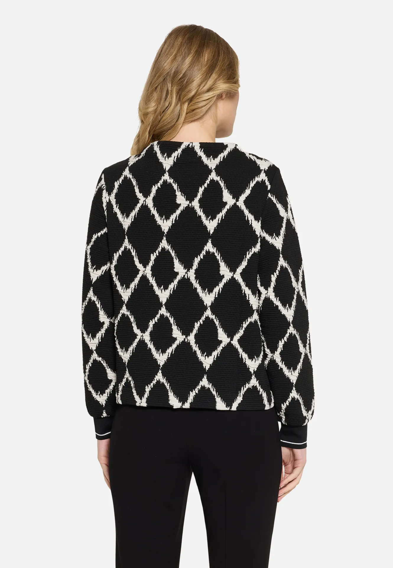 Sweatshirt mit Rippbündchen Sweatshirt mit Rippbündchen