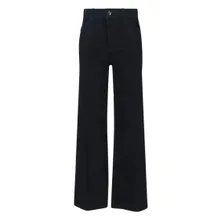 FRAME - Wide-Leg Jeans With Mid-Rise Waist - Größe 26 - schwarz FRAME - Wide-Leg Jeans With Mid-Rise Waist - Größe 26 - schwarz