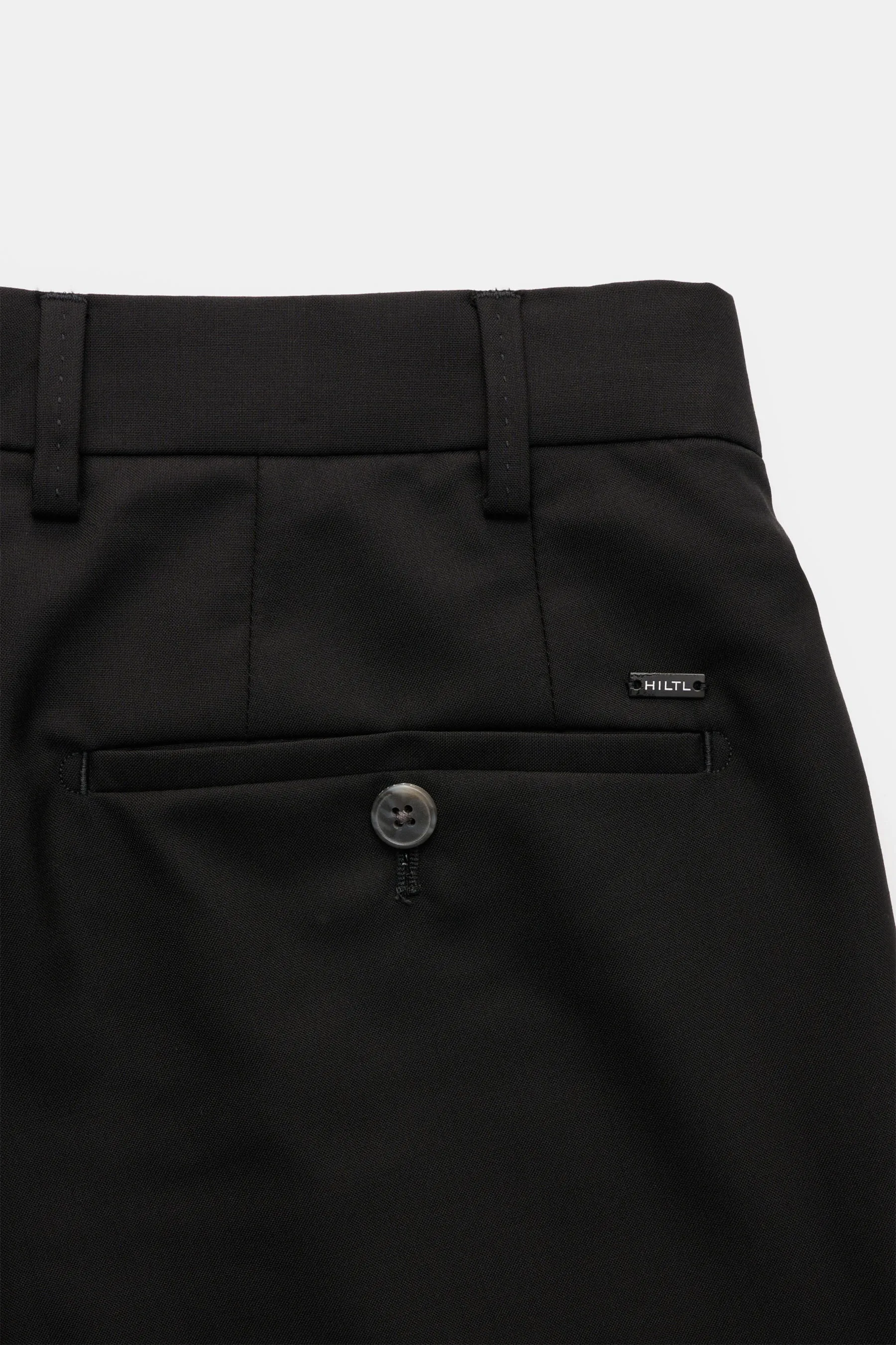 Hiltl - Herren - Wollhose 'Piacenza' schwarz – Bild 3