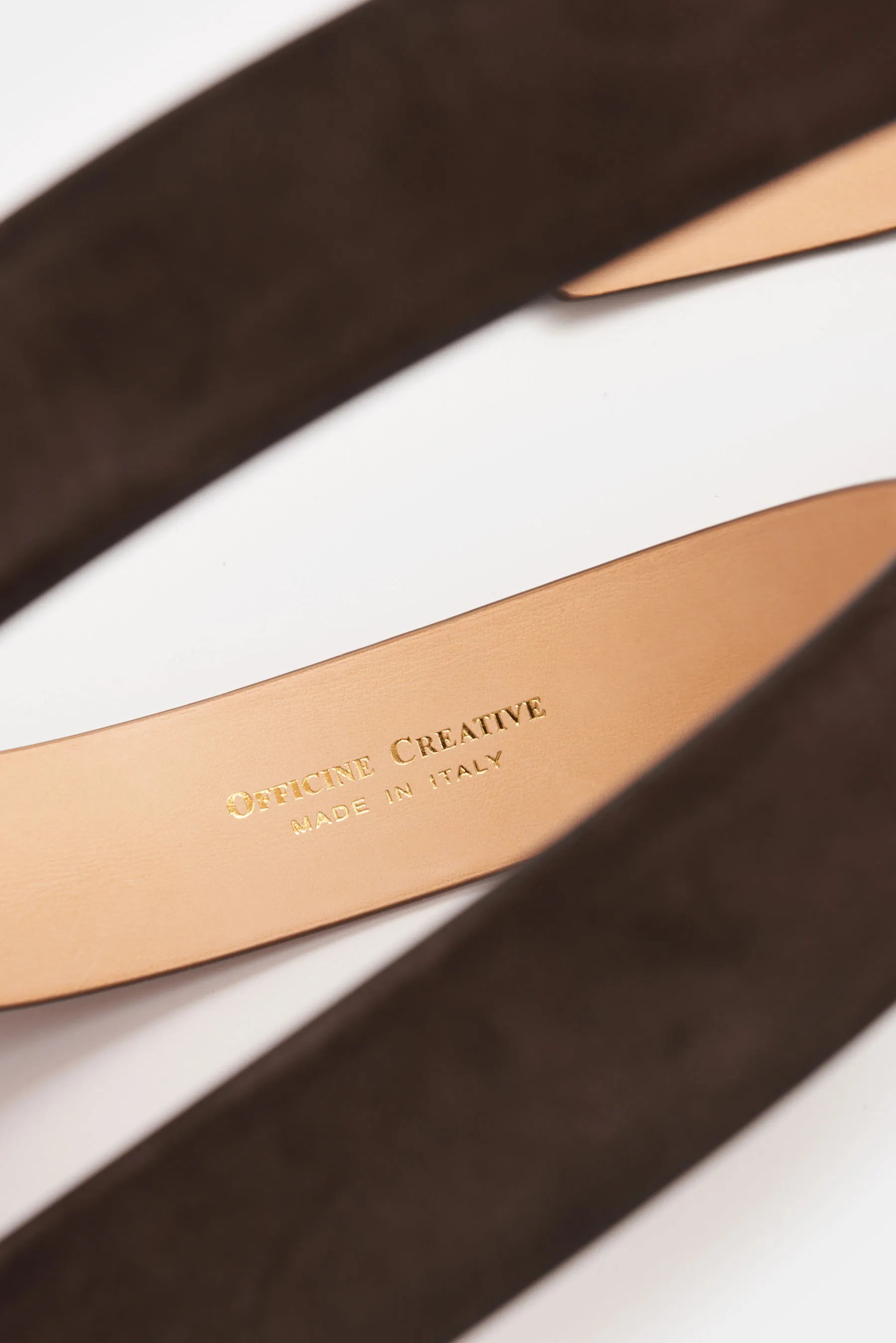 Officine Creative - Herren - Gürtel dunkelbraun – Bild 3