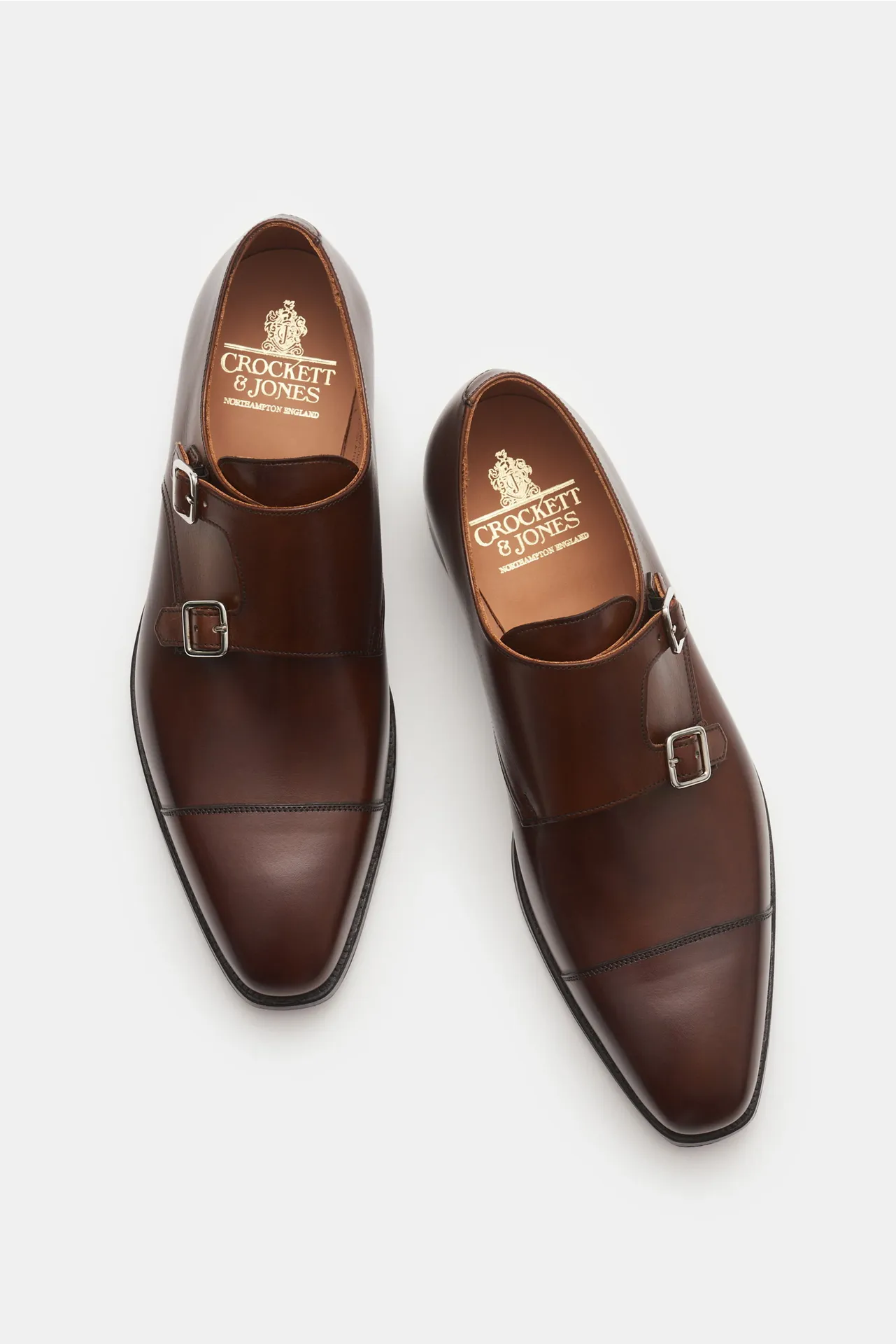 Crockett & Jones - Herren - Doppelmonk 'Lowndes' braun – Bild 2