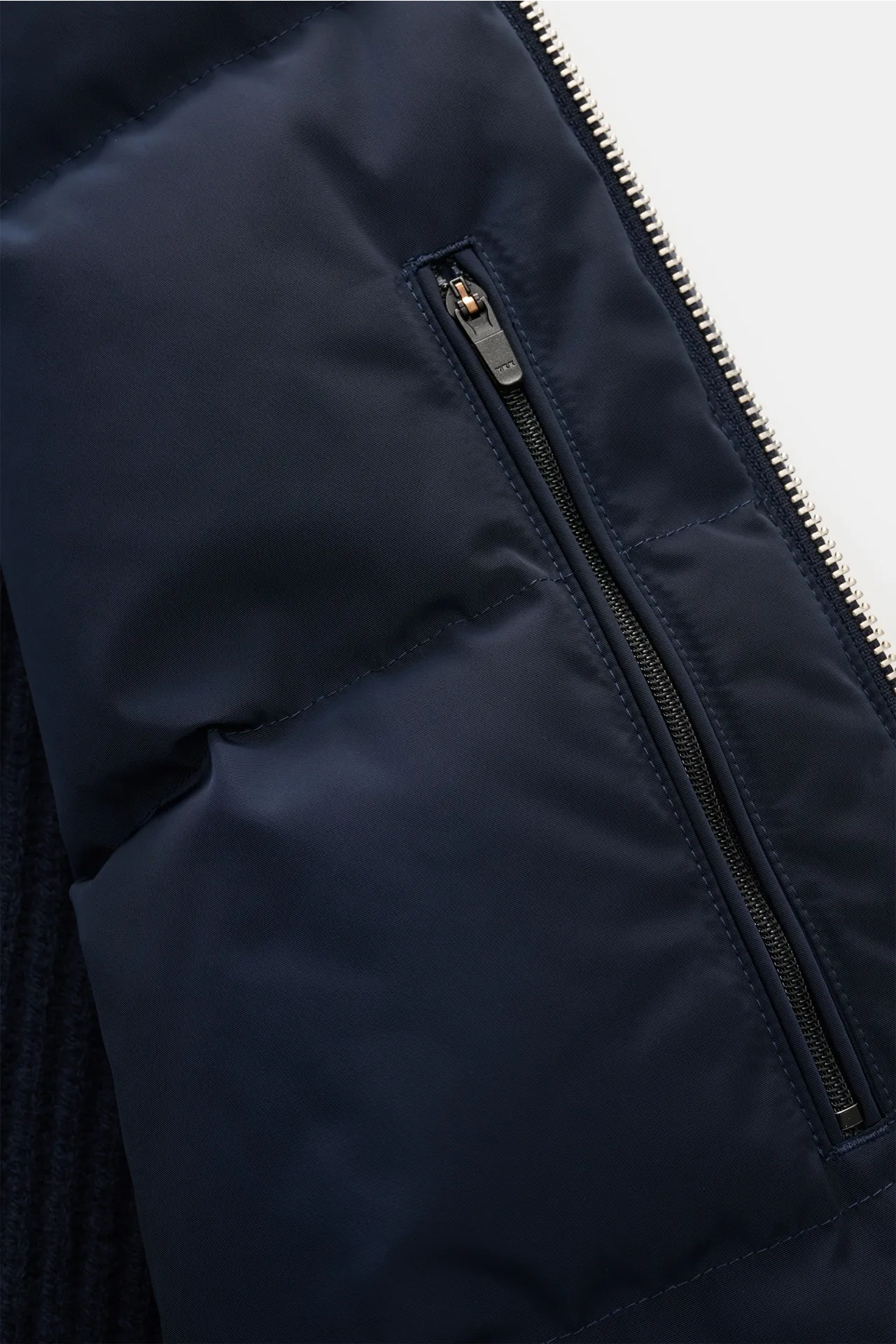 Moose Knuckles - Herren - Daunenblouson 'Magnus Knit Hybrid' navy – Bild 7