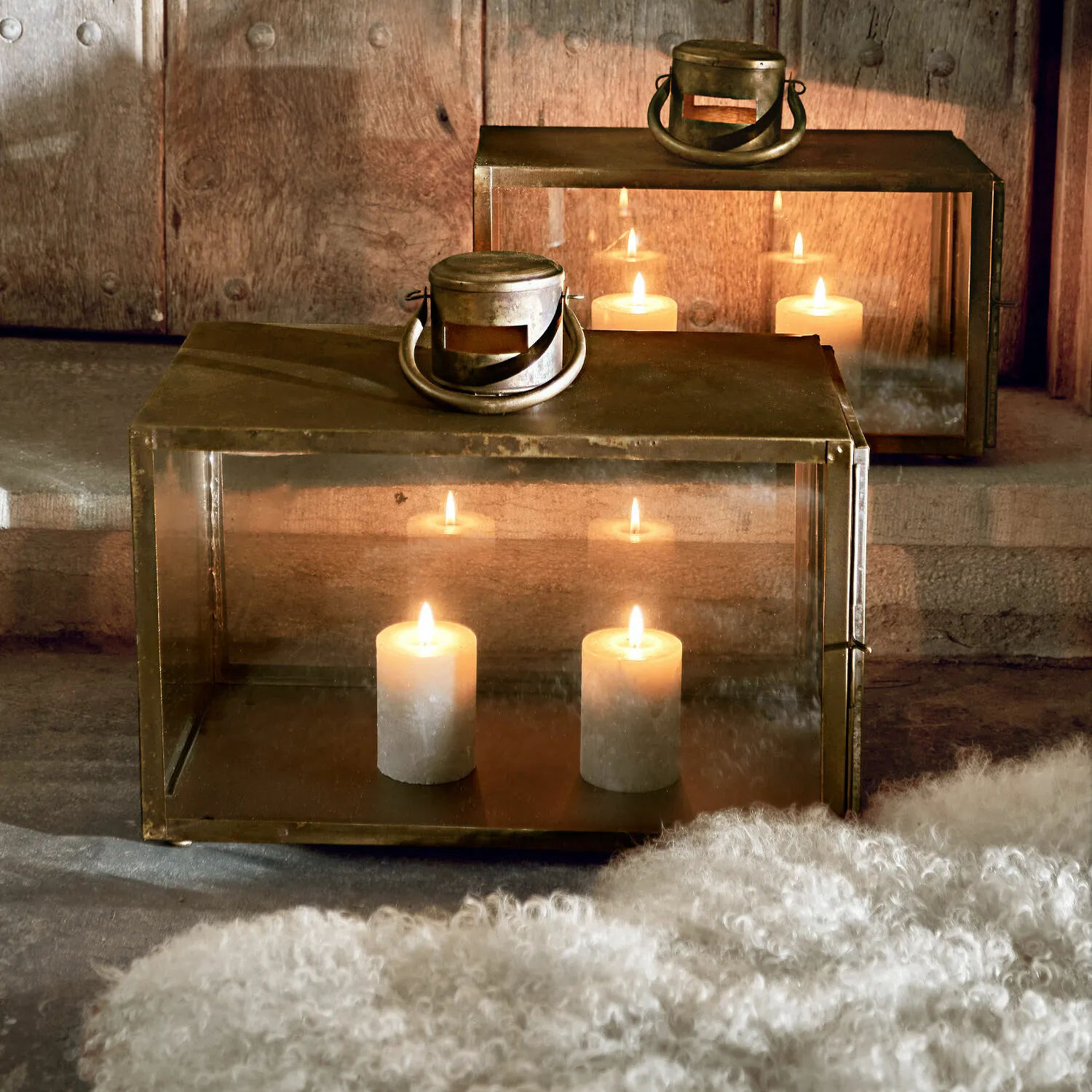 Kerze 4er Set Braga – Bild 2