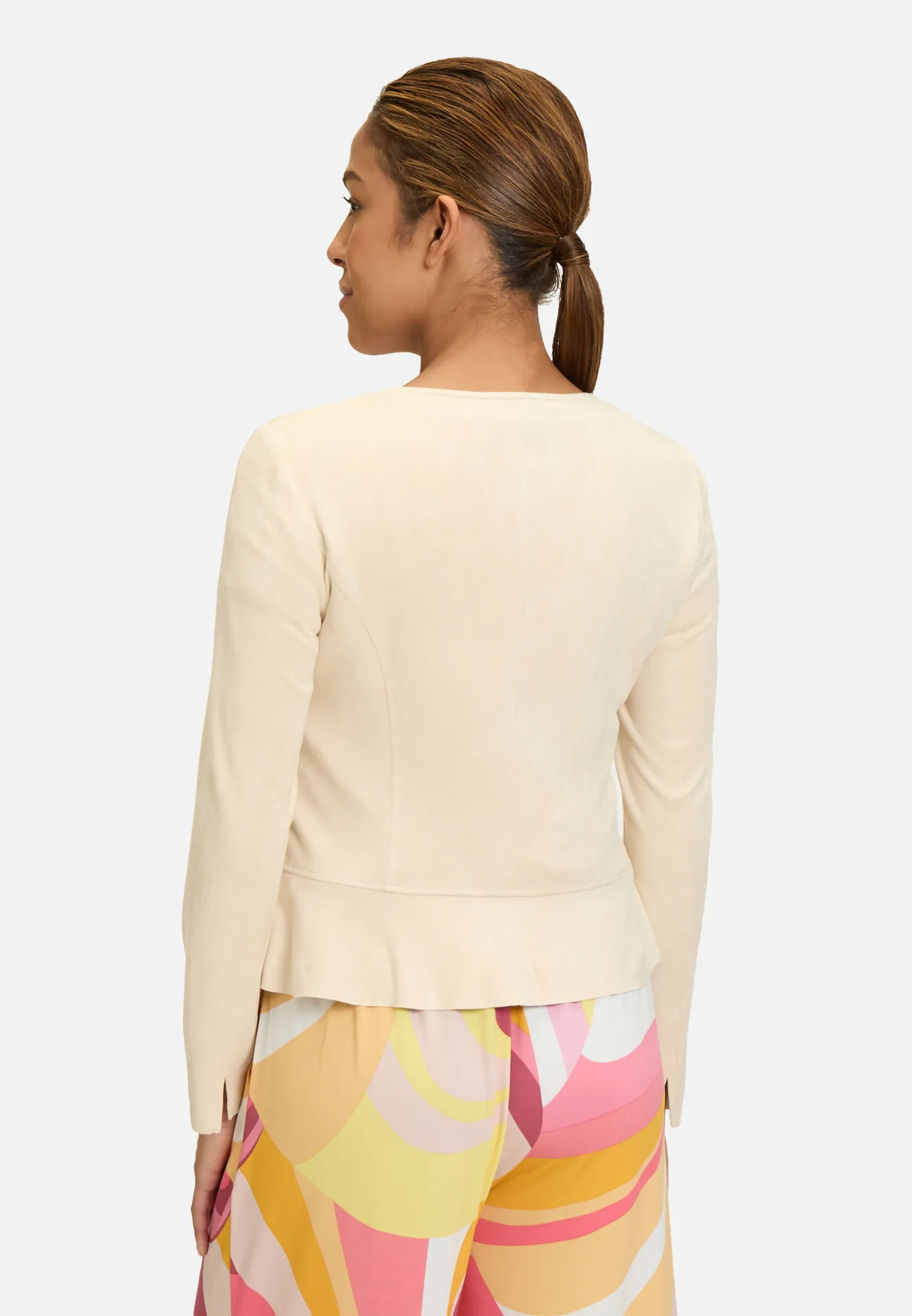 Blazer-Jacke mit Reißverschluss Blazer-Jacke mit Reißverschluss