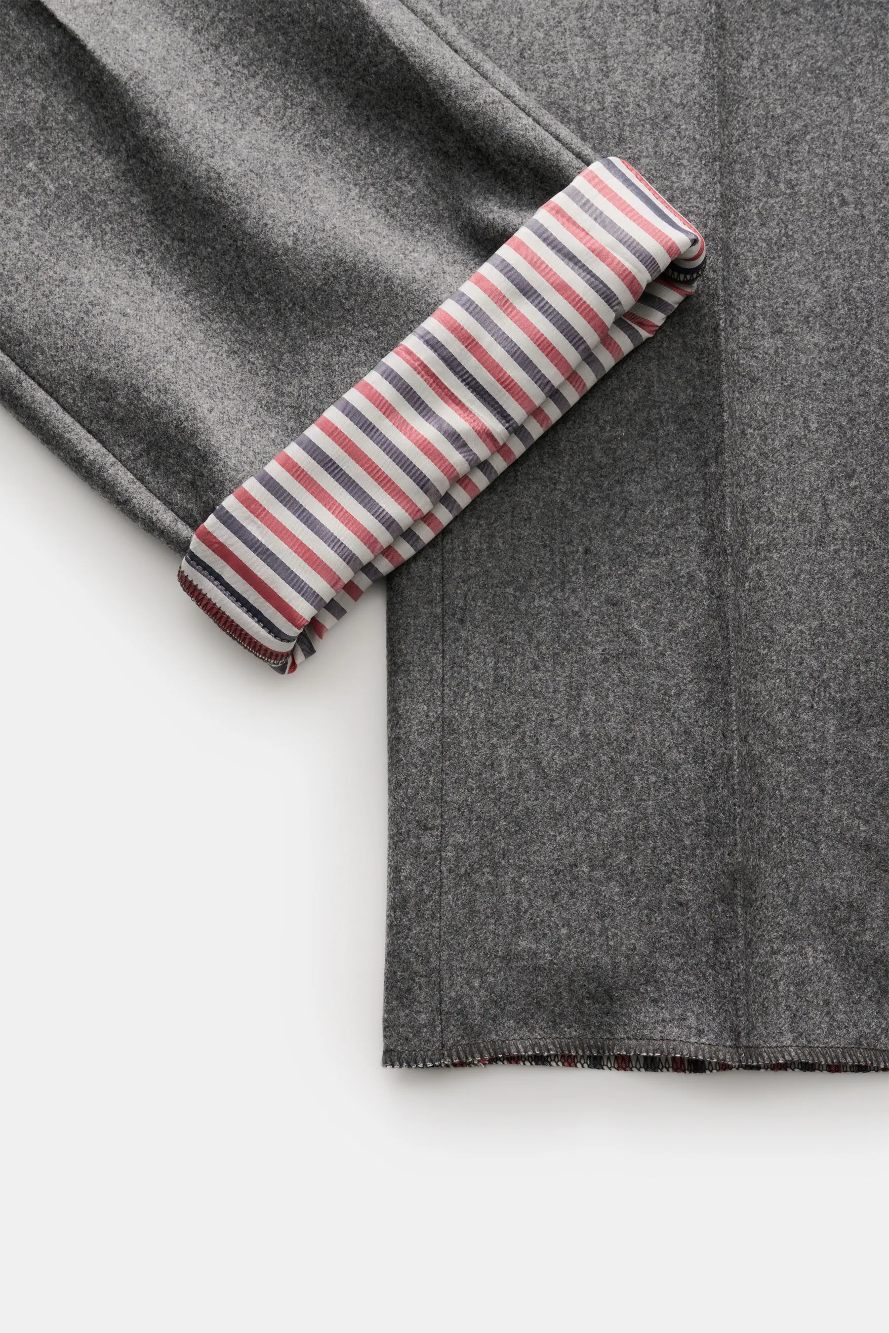 Thom Browne - Herren - Wollhose dunkelgrau meliert – Bild 5