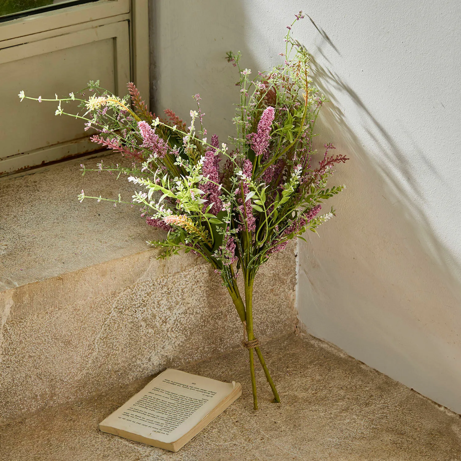 Deko-Blumenstrauß 2er Set Oiselette – Bild 4