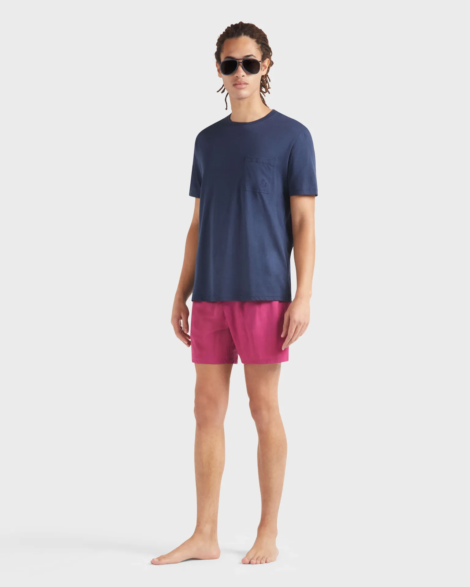 Vilebrequin - Super 120's Woll-badeshorts Für Herren - Bademode - Magnus - Rot - Größe XL – Bild 5