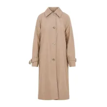 Akris - Camel Multicolor Wool Flannel Coat - Größe 40 - beige Akris - Camel Multicolor Wool Flannel Coat - Größe 40 - beige