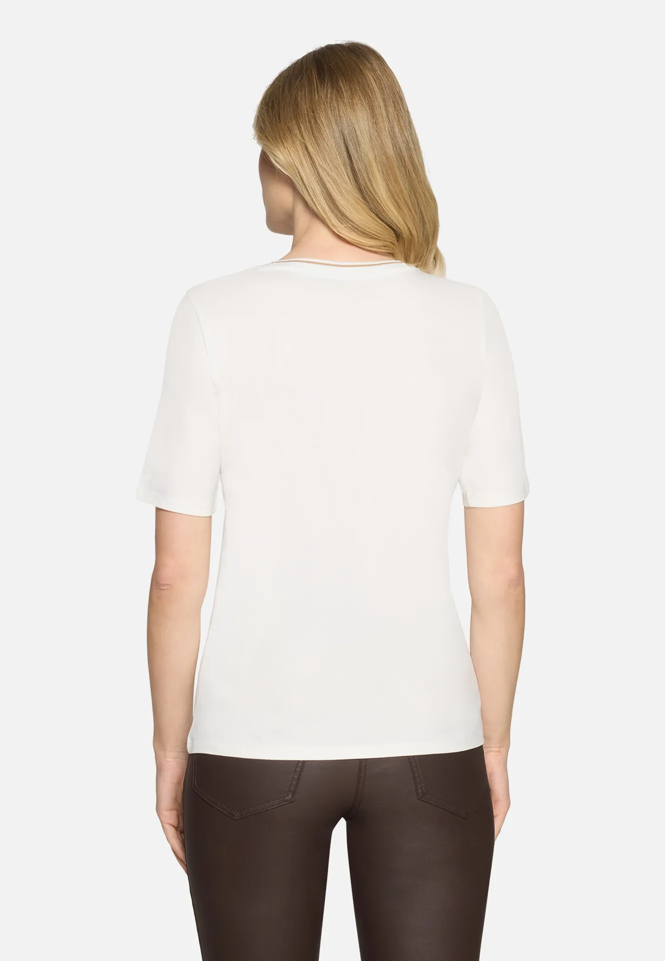 Basic Shirt mit Placement Basic Shirt mit Placement