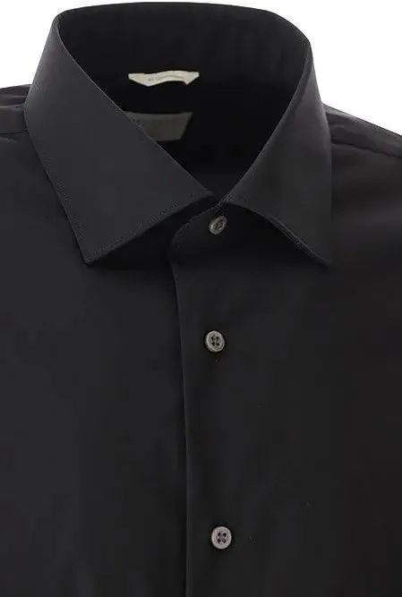 De Siena - Shirt Made In Italy - Größe 39 - schwarz – Bild 3