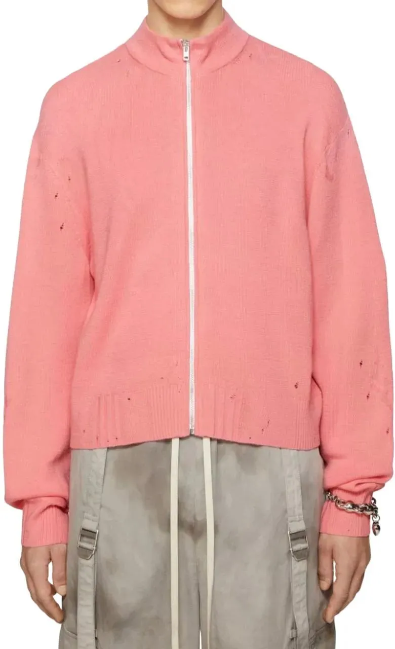 Acne Studios - Knitted Vest Pink - Größe L - rosa – Bild 4