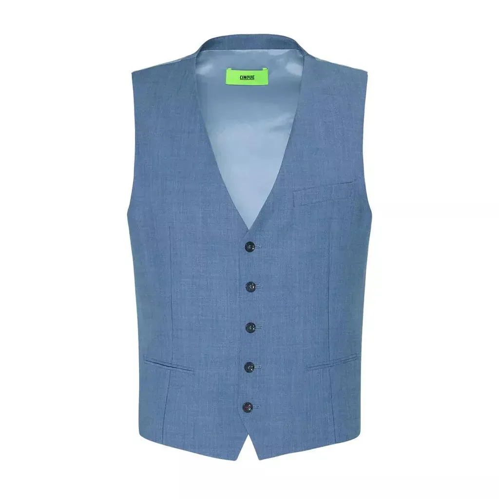 Cinque - Baukasten Weste Cimonopoli - Größe 44 - blau Cinque - Baukasten Weste Cimonopoli - Größe 44 - blau