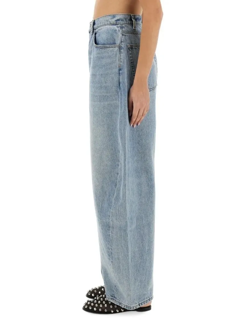 Alexander Wang - "Float" Denim Jeans - Größe 28 - blue – Bild 2