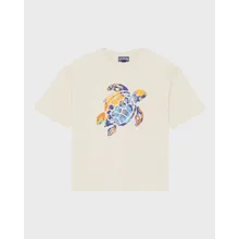 Vilebrequin - T-shirt Mit Schildkröten-print Für Jungen - T-shirt - Gaspard - Weiss - Größe 10 Vilebrequin - T-shirt Mit Schildkröten-print Für Jungen - T-shirt - Gaspard - Weiss - Größe 10