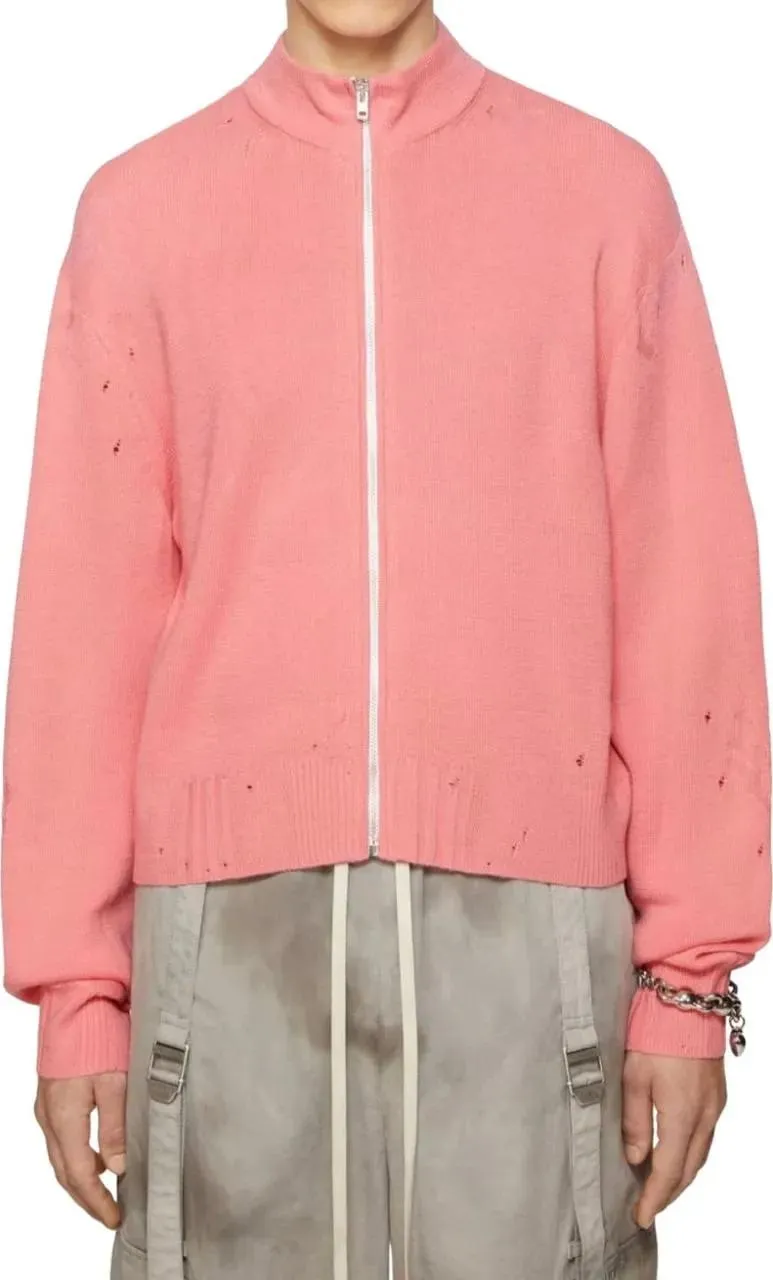 Acne Studios - Knitted Vest Pink - Größe L - rosa – Bild 2