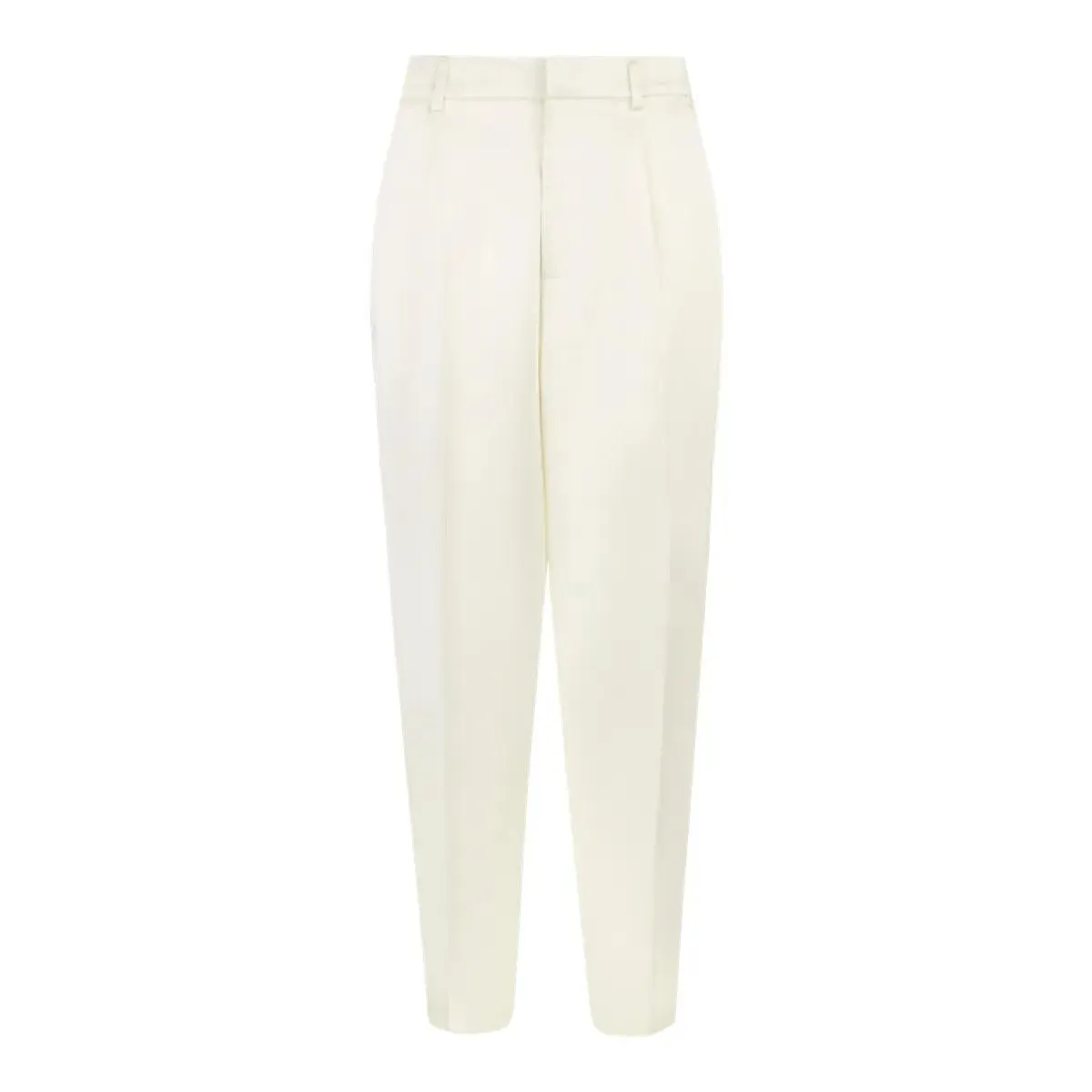 Philipp Plein - Satin Dame Fit Trousers - Größe XS - weiß Philipp Plein - Satin Dame Fit Trousers - Größe XS - weiß