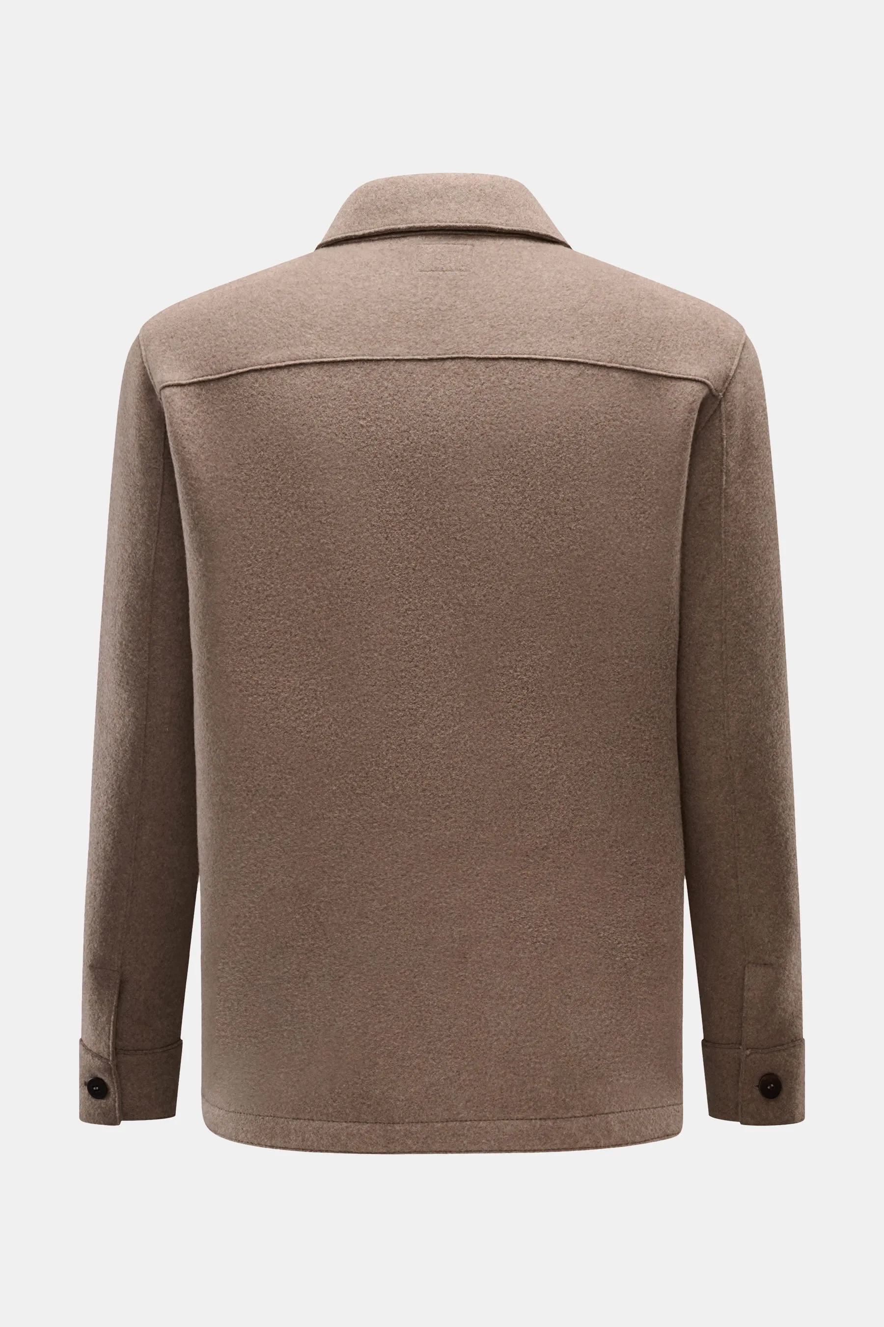 Lunaria Cashmere - Herren - Cashmere Jacke hellbraun – Bild 2