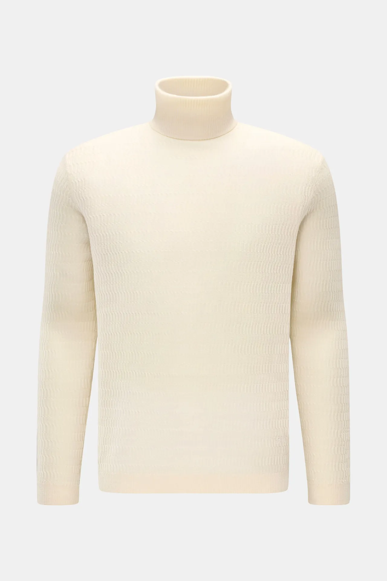 Emporio Armani - Herren - Rollkragenpullover creme Emporio Armani - Herren - Rollkragenpullover creme