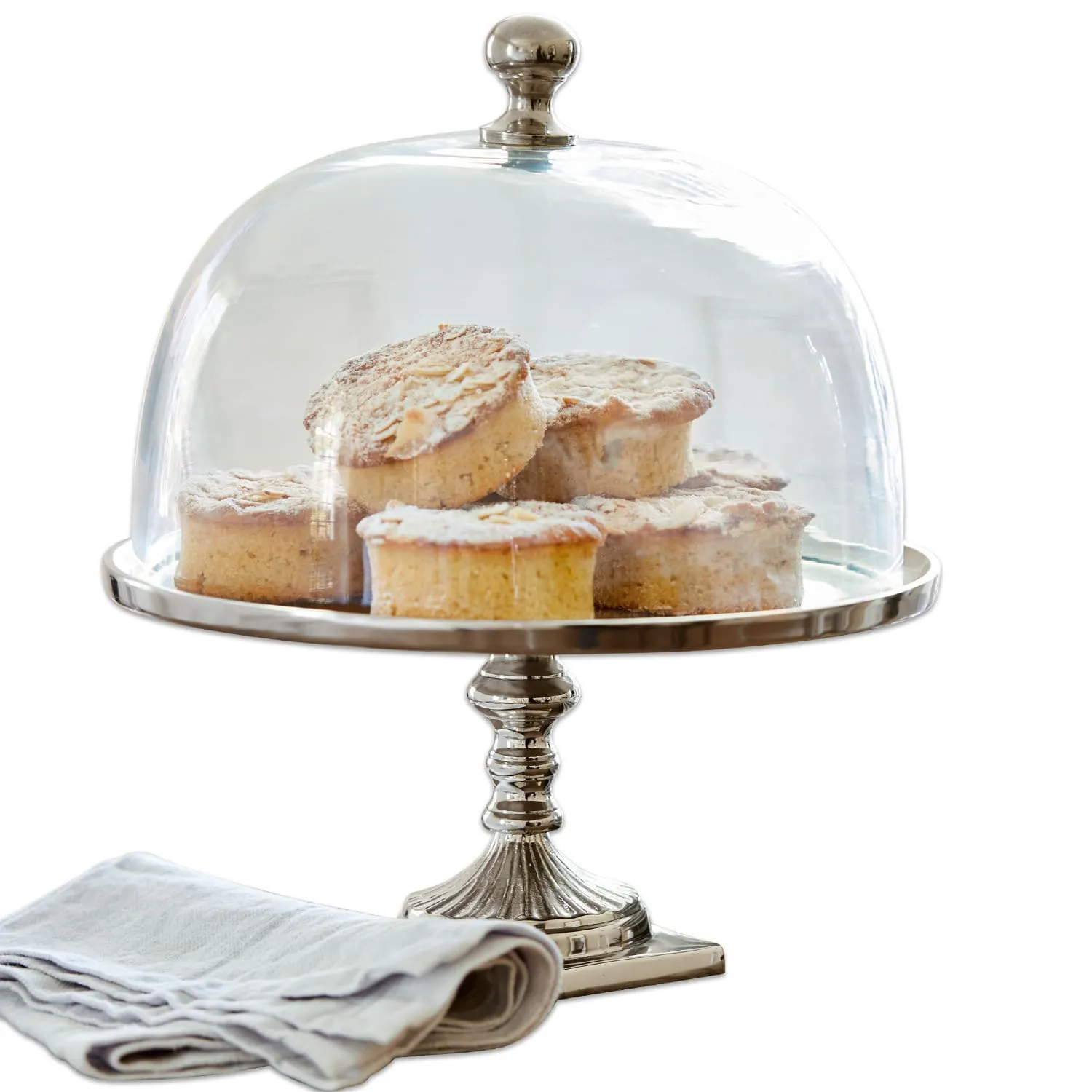 Glasglocke mit Platte Mine – Bild 3