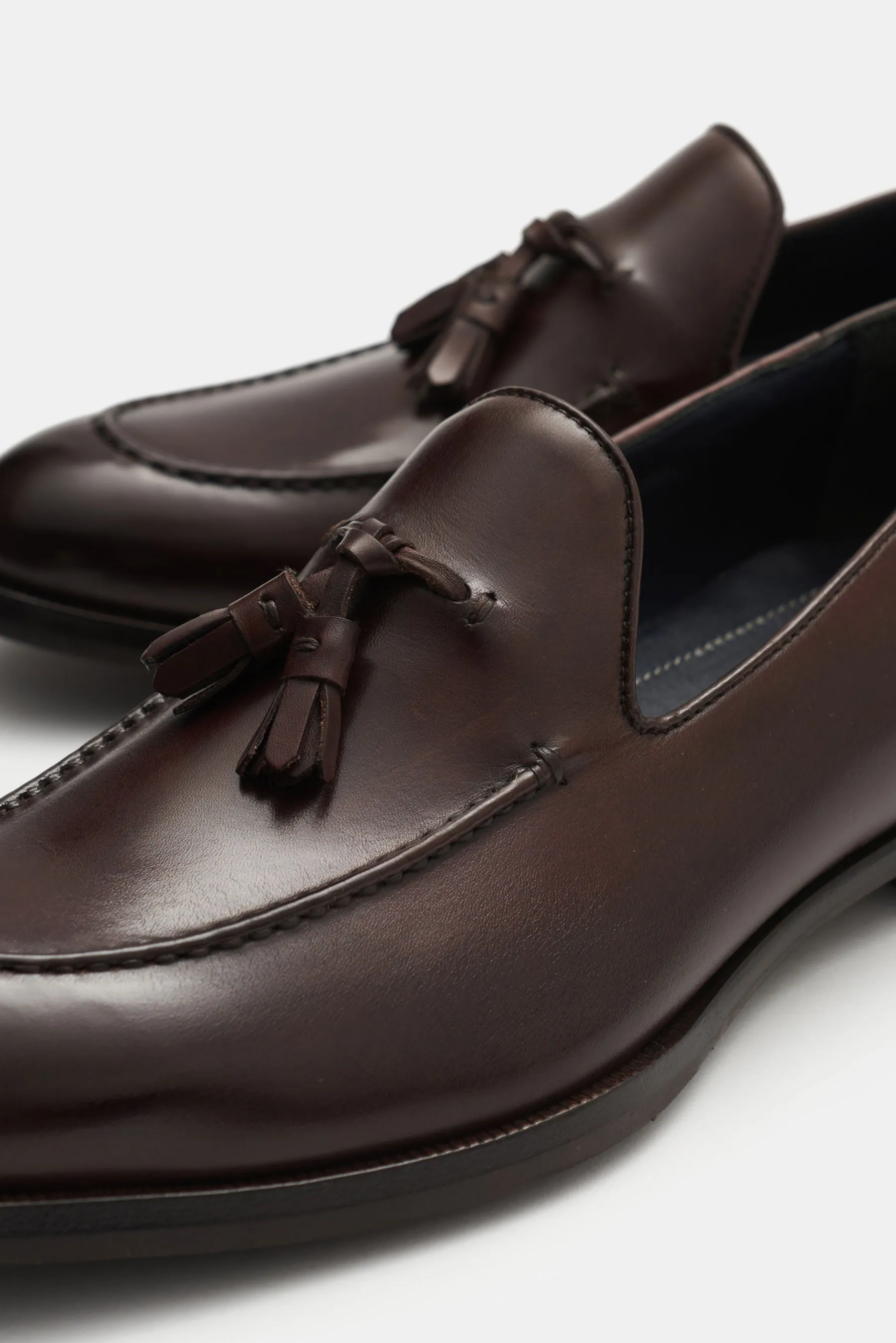 Di Bianco - Herren - Tassel Loafer 'Bari' dunkelbraun – Bild 3