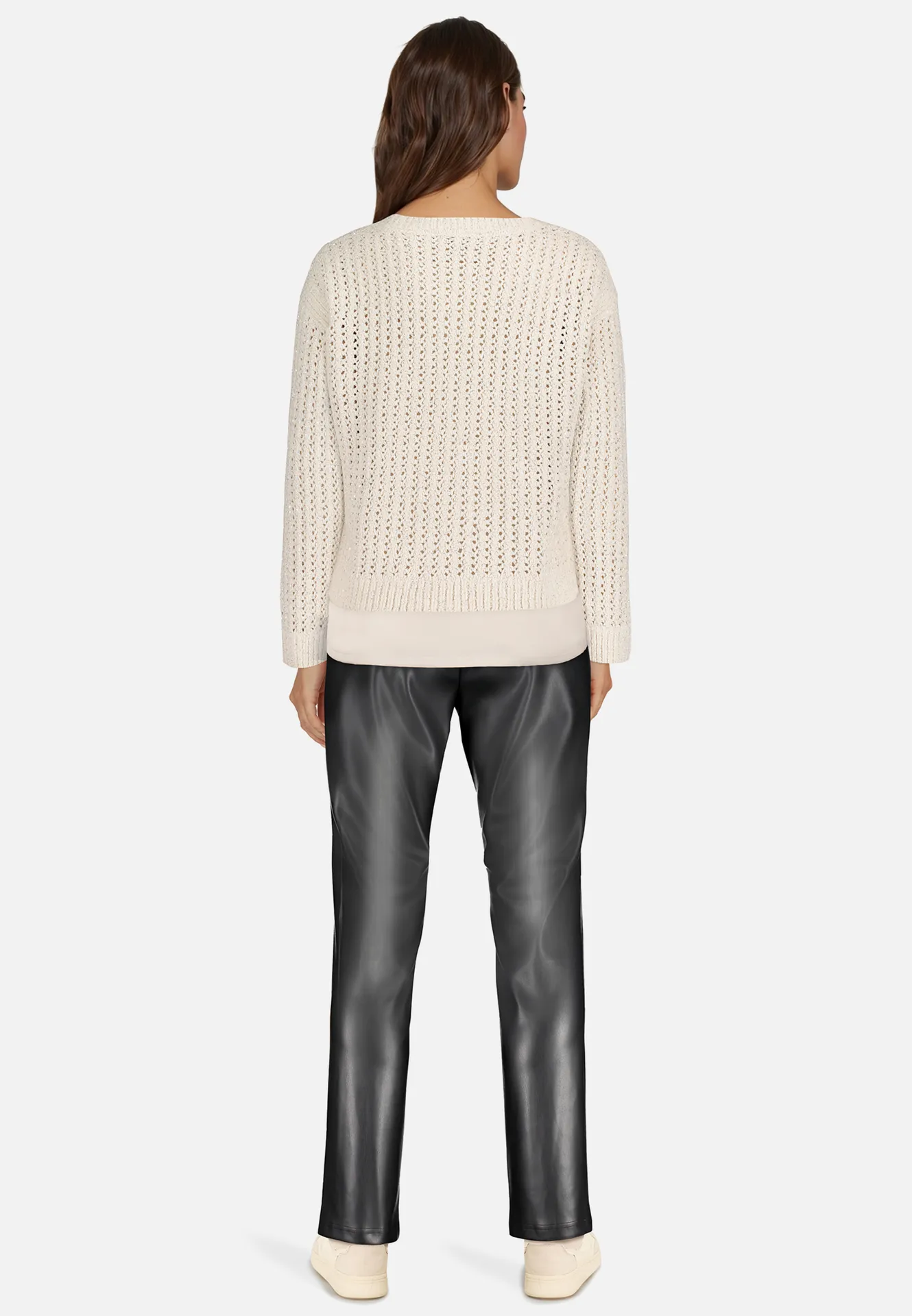 Schlupfbluse mit U-Boot-Ausschnitt Schlupfbluse mit U-Boot-Ausschnitt