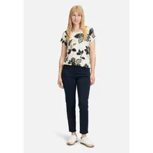 Printshirt mit Gummizug