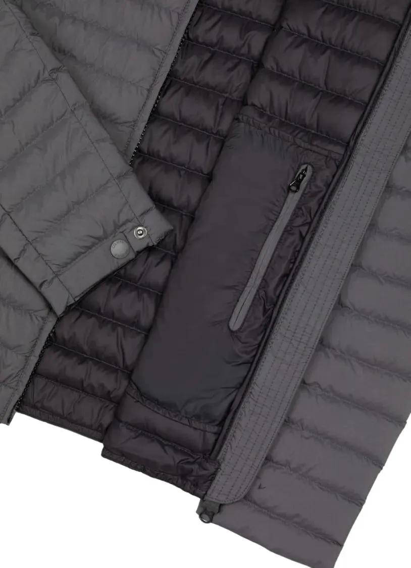 Colmar Originals - Quilted Grey Down Jacket With Adjustable Hem - Größe 50 - grau – Bild 4