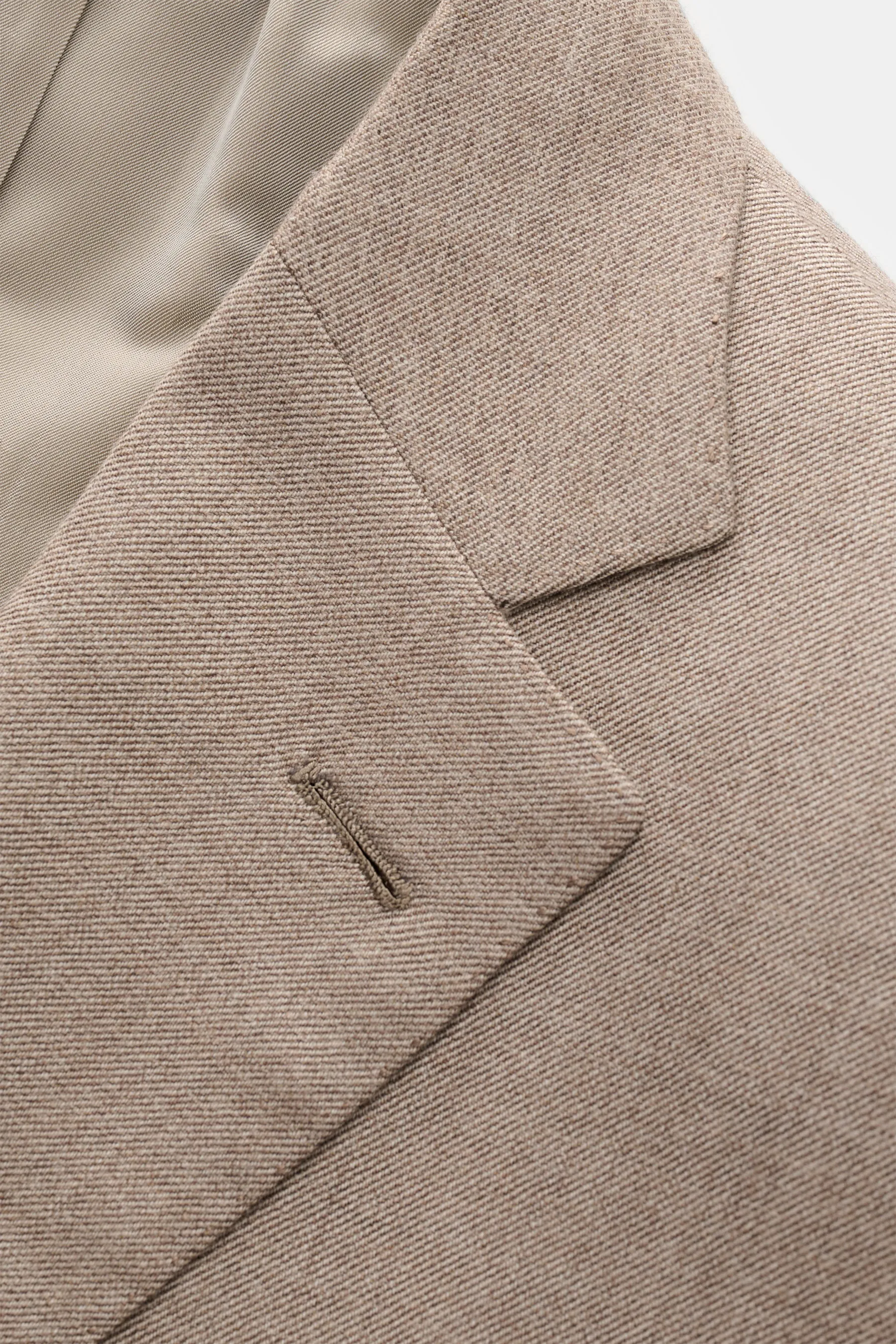 Brioni - Herren - Anzug 'Brunico' taupe meliert – Bild 4