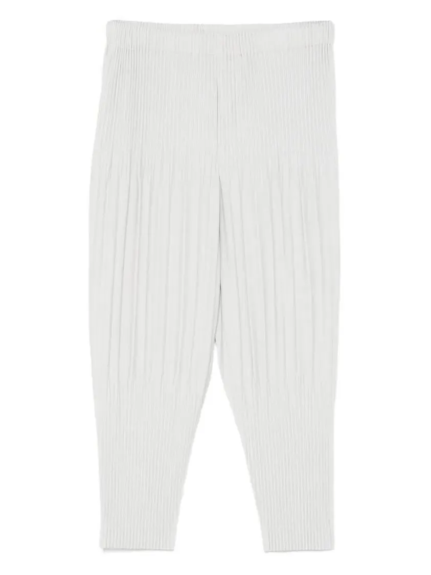 Issey Miyake - Light Grey Plissé Finish Ballon Pants - Größe 1 - grau Issey Miyake - Light Grey Plissé Finish Ballon Pants - Größe 1 - grau