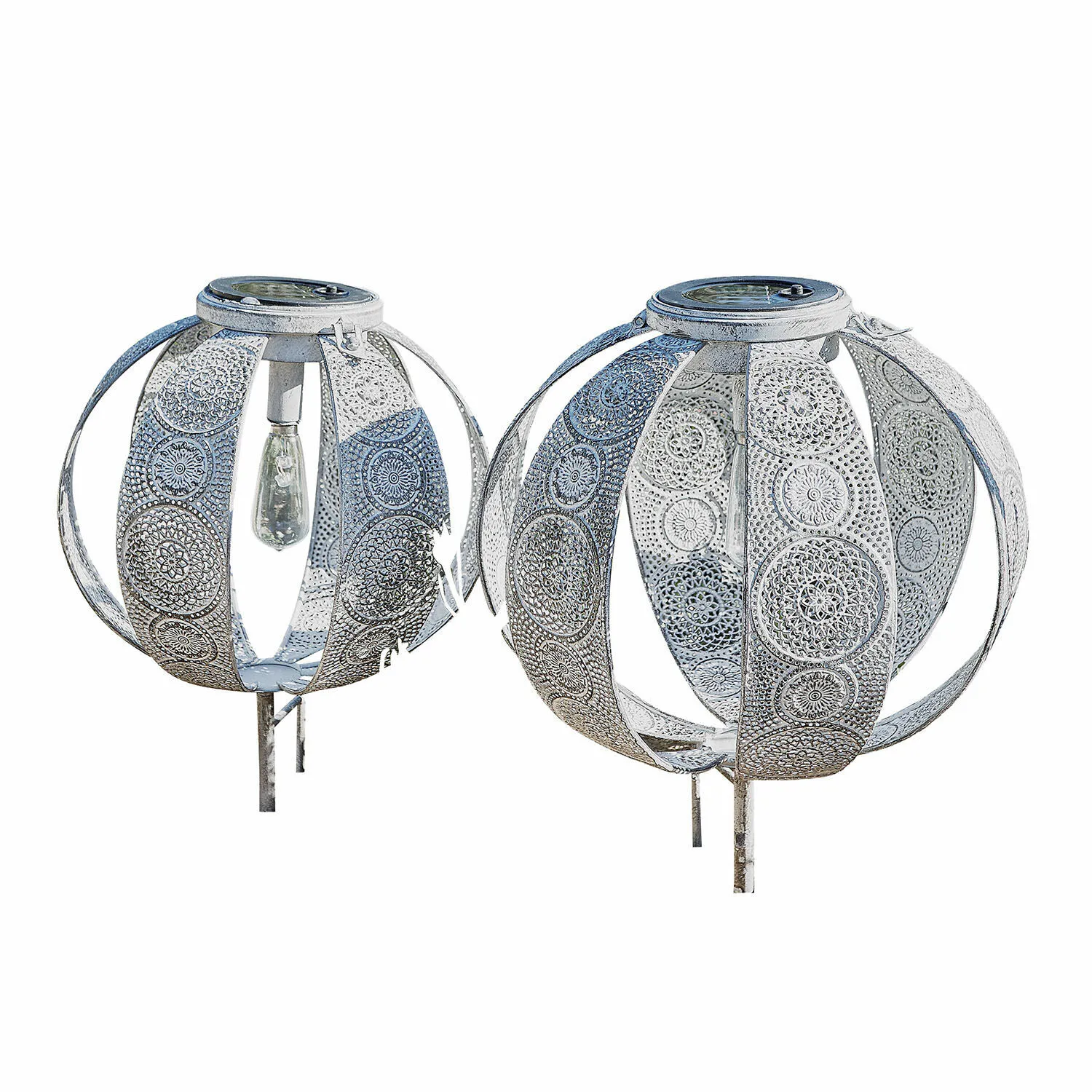 Solar-Laterne 2er Set Carouge – Bild 3