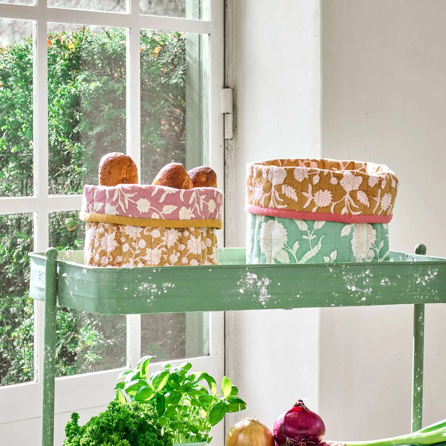 Korb 2er Set Fleuronnes – Bild 2