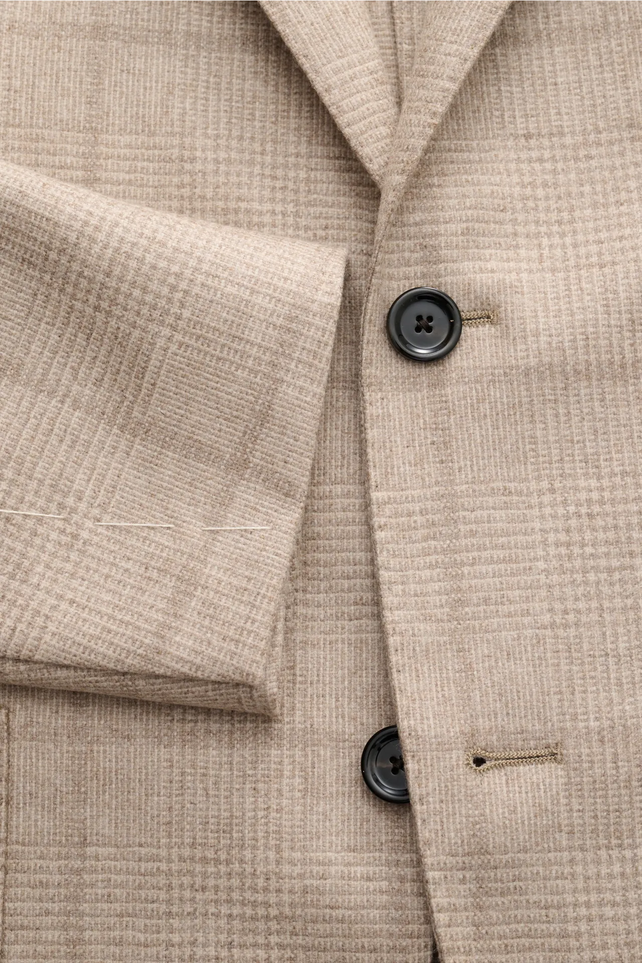Lardini - Herren - Cashmere Sakko beige kariert – Bild 2